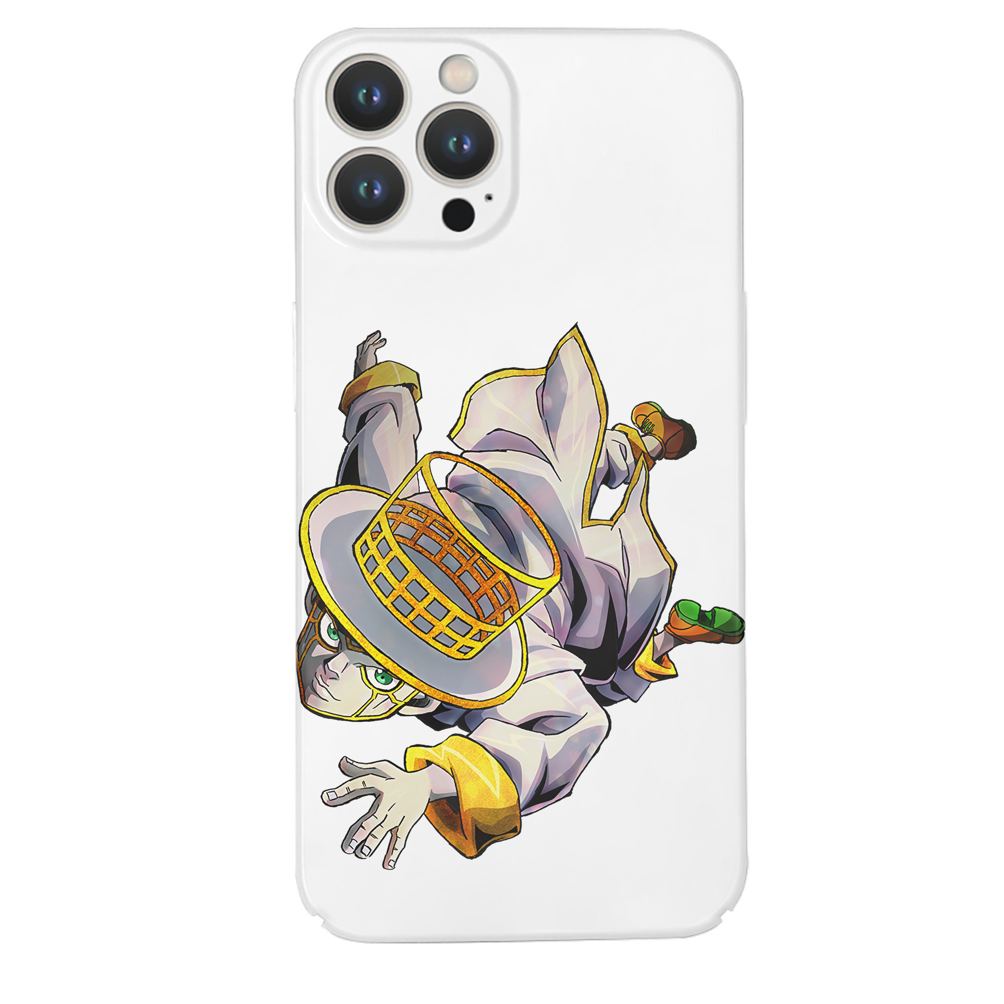 （画像用） ジョジョの奇妙な冒険 岸辺 露伴（きしべ ろはん） JoJo's Bizarre Adventure Rohan Kishibe 【iPhone 14シリーズ対応】ハードケース